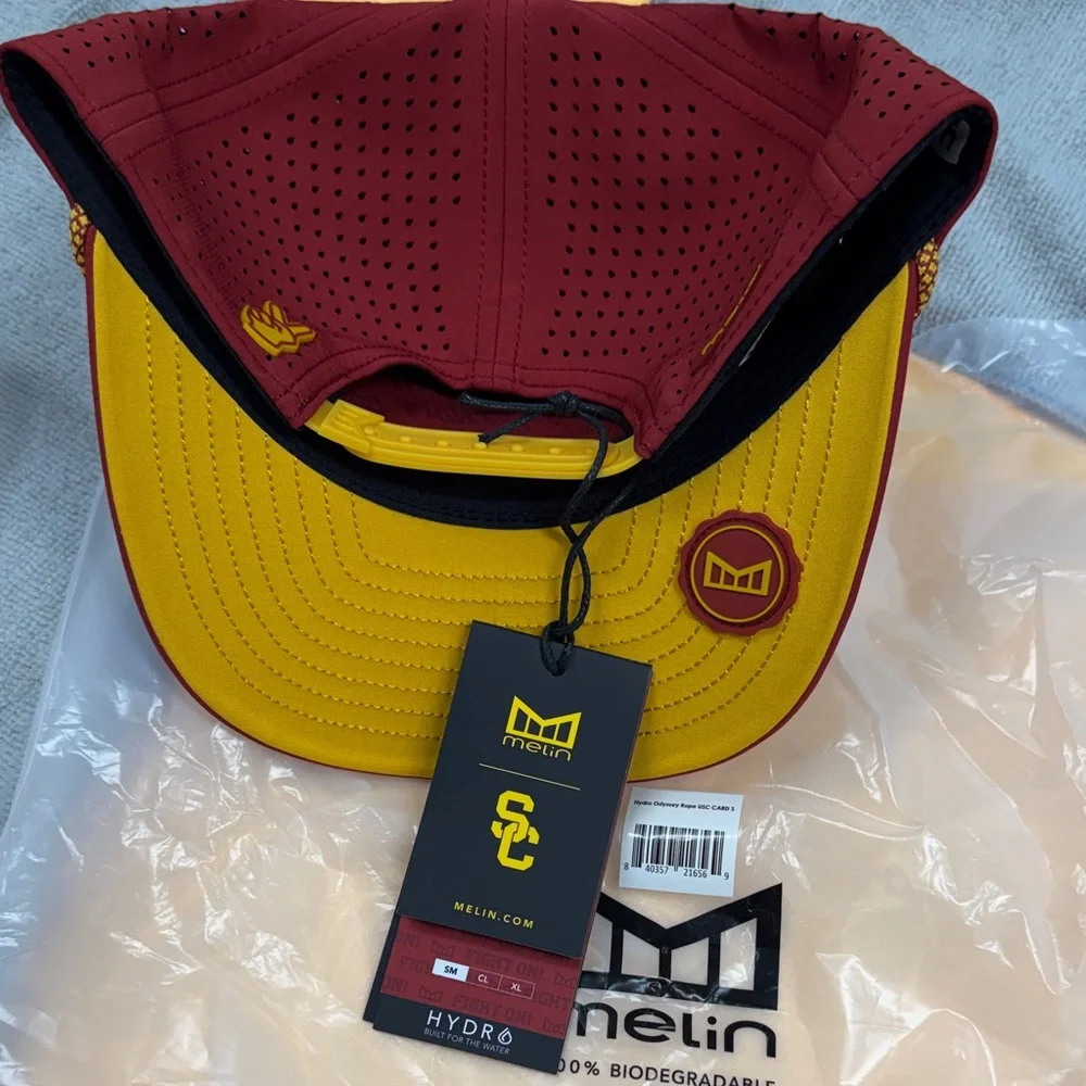 Melin Small - Red SC Logo Cap with Gold Accents - USC Collaboration - Picture 3 of 12